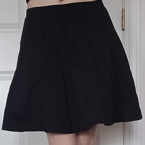 Black circle skirt